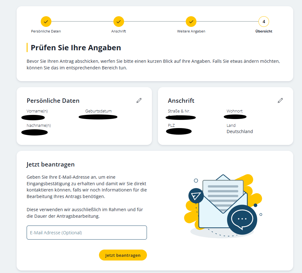 schufa auskunft kostenlos 4/4 abschluss